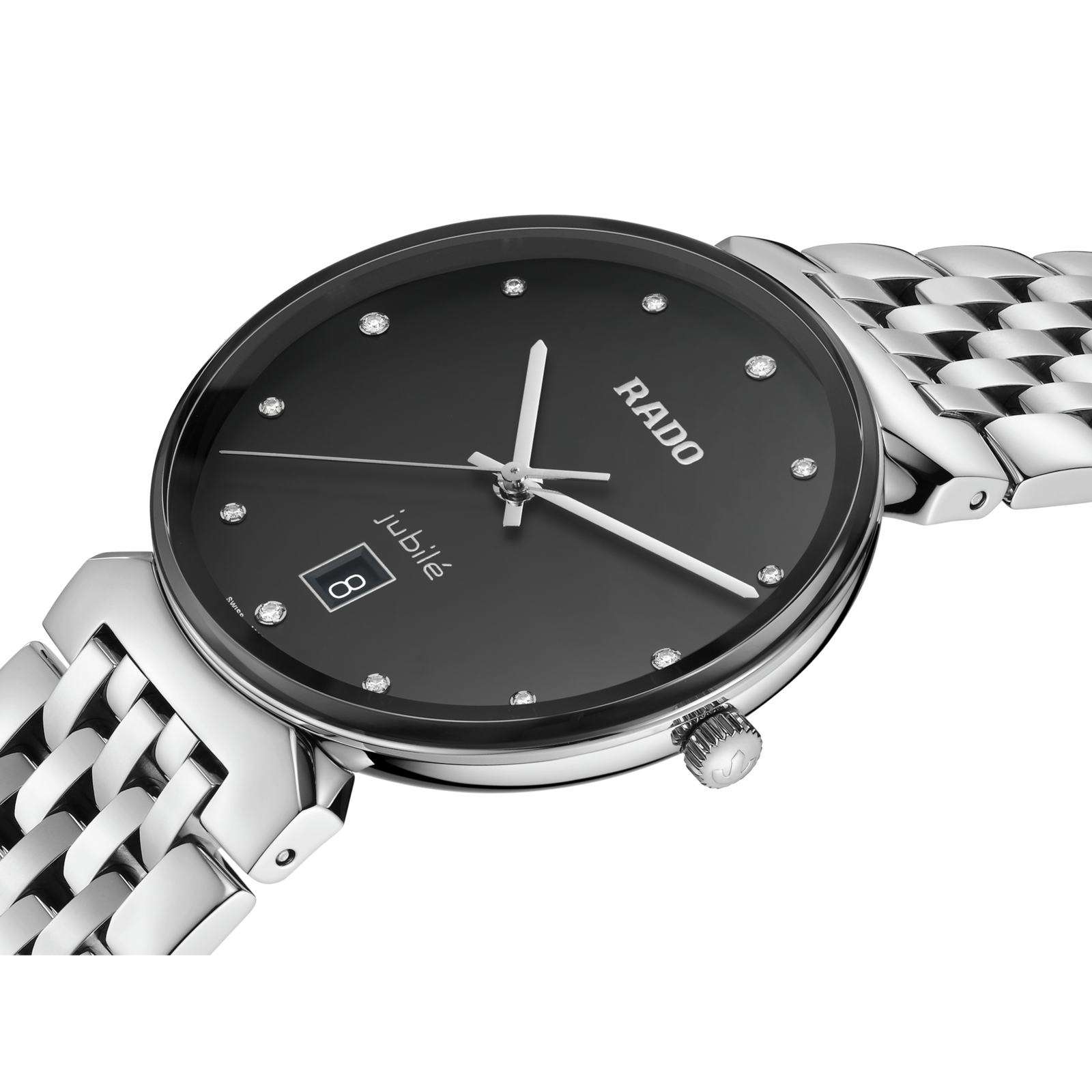 Rado Florence Classic Diamonds Black dial Stainless Steel watch R48912733