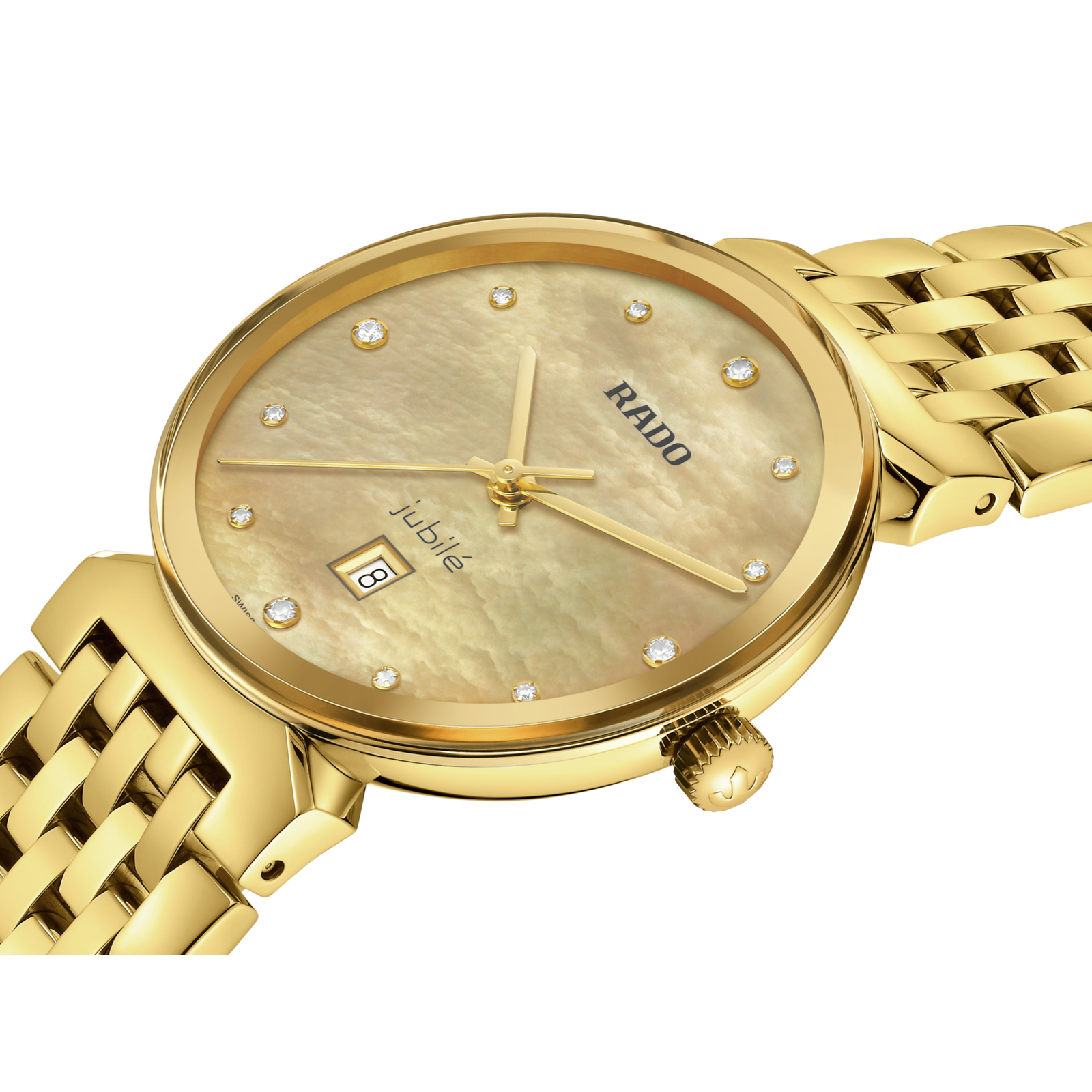 Rado Florence Diamonds Golden Dial Women watch R48915903