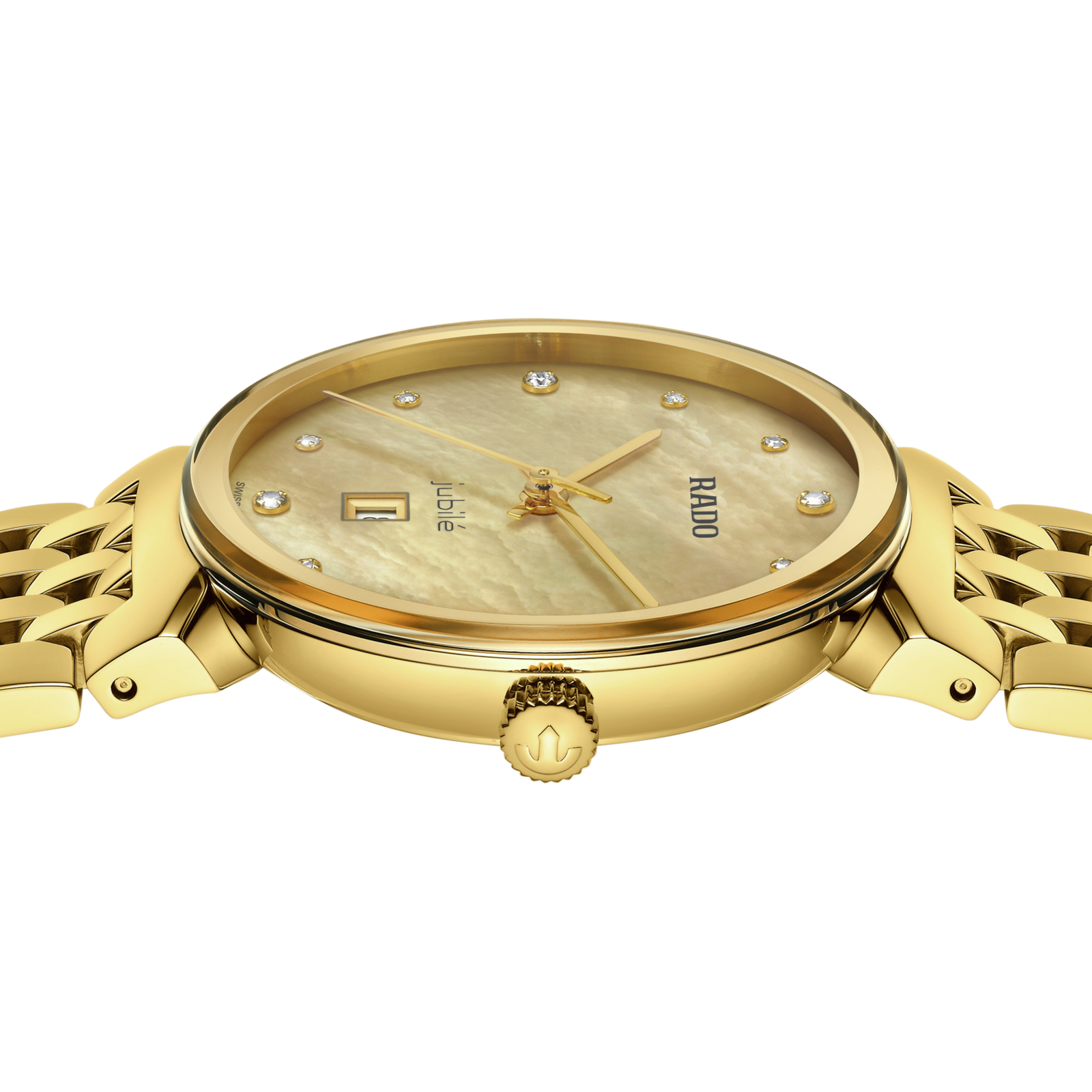 Rado Florence Diamonds Golden Dial Women watch R48915903