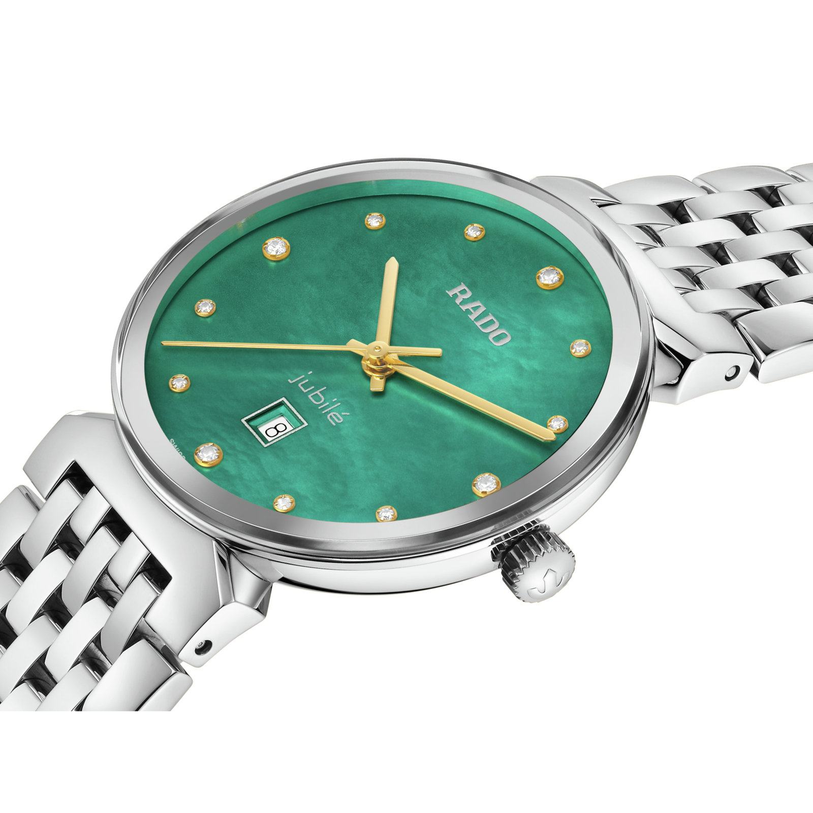 Rado Florence Diamonds Green Dial Women Watch R48913903