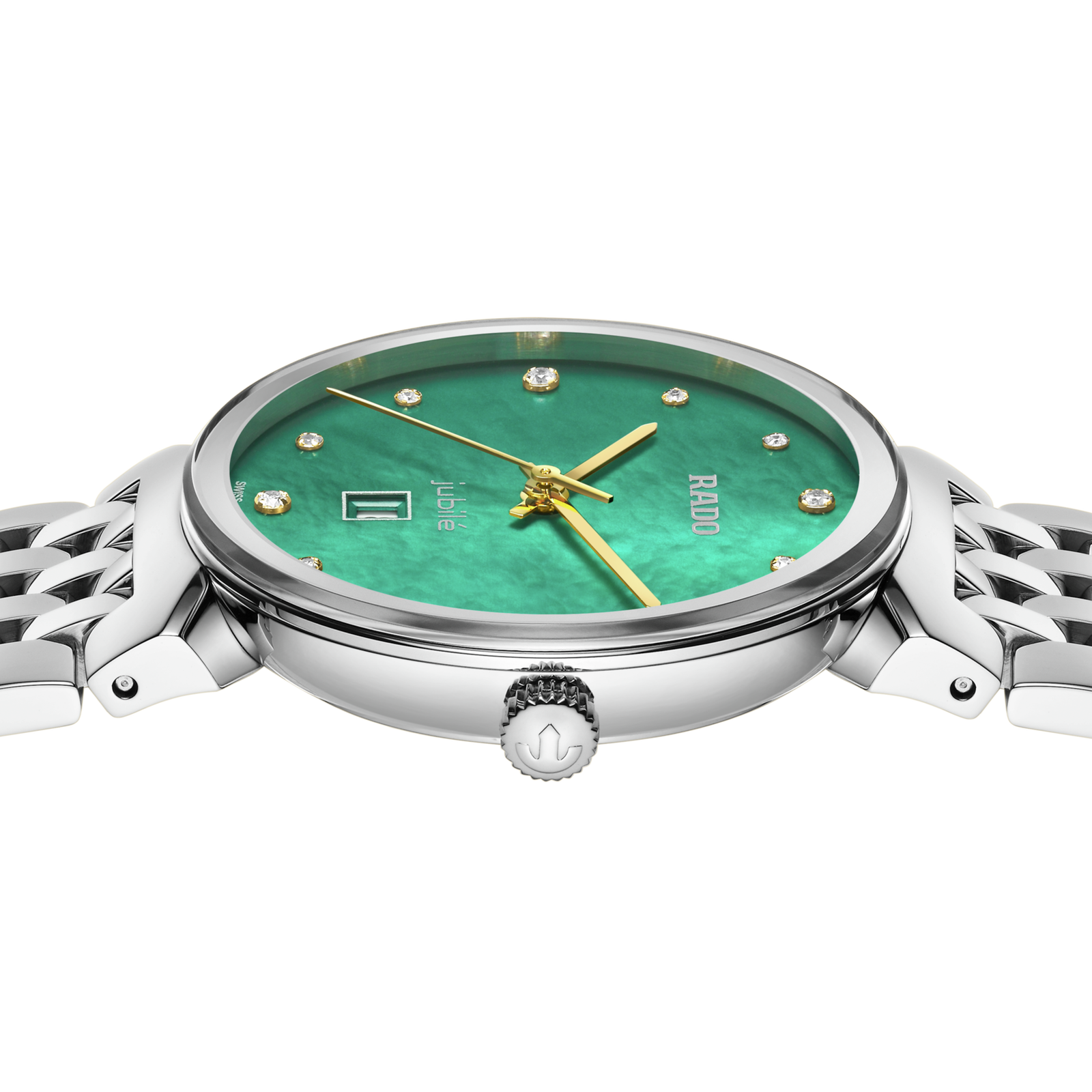 Rado Florence Diamonds Green Dial Women Watch R48913903