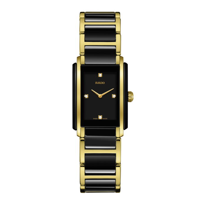 Rado Integral Diamonds Black Dial Women Watch R20845712
