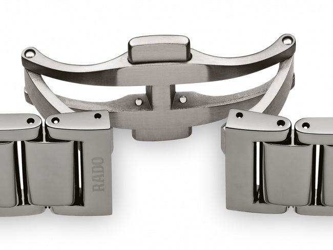 Rado True Square Automatic Blue Open Heart Dial Unisex Watch R27083202