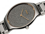Rado True Thinline Grey Ceramic Band & Case Quartz Watch  R27010102