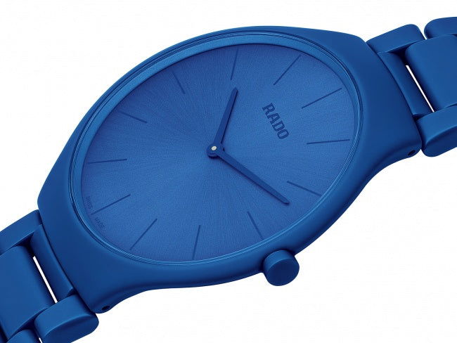 Rado True Thinline Les Couleurs Le Corbusier Spectacular Ultramarine 4320K  R27092622