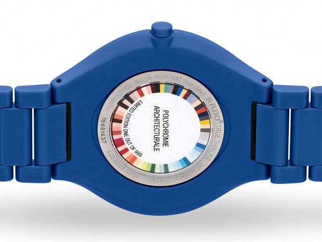 Rado True Thinline Les Couleurs Le Corbusier Spectacular Ultramarine 4320K  R27092622