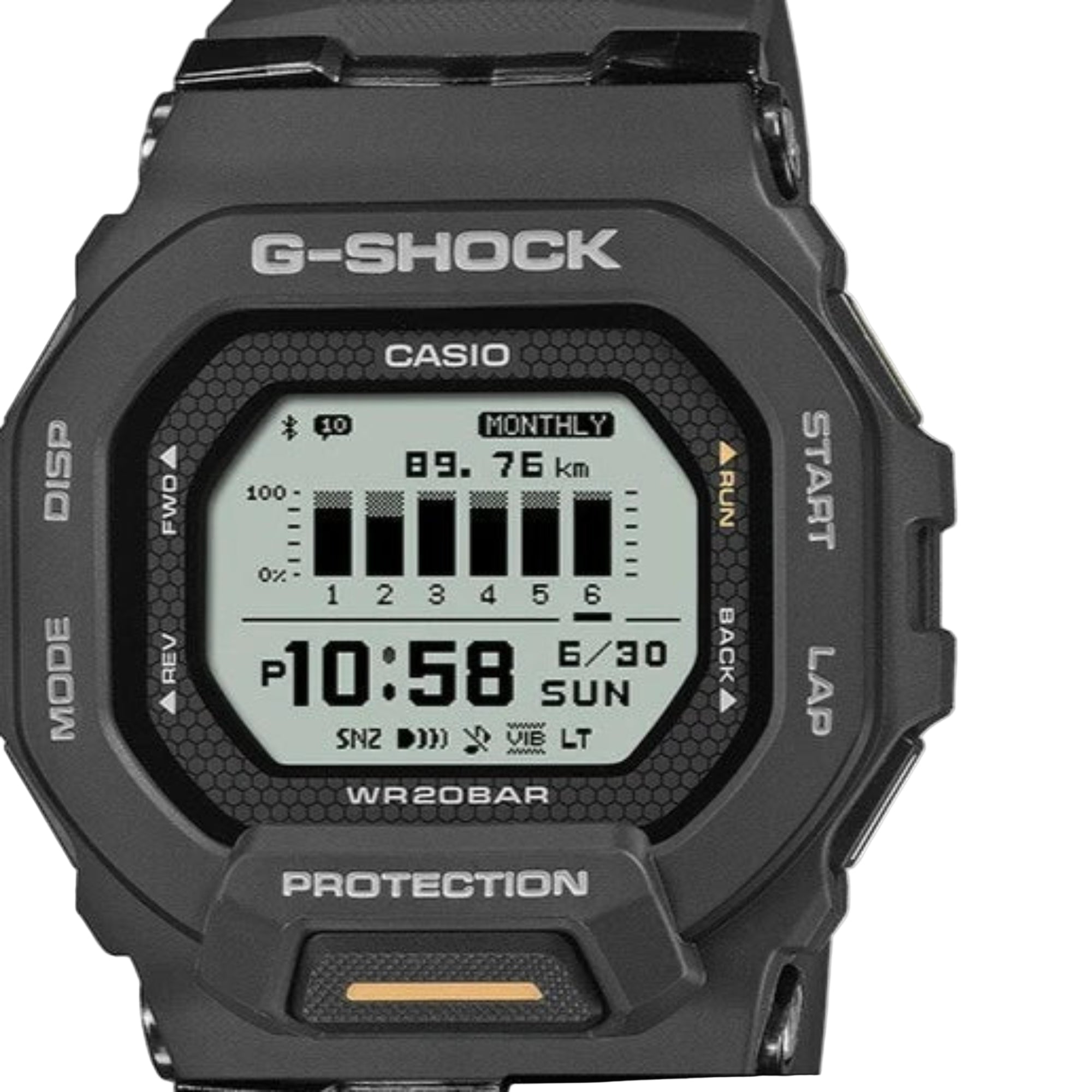 CASIO G-SHOCK GBD-200-1A1 JF Black Bluetooth, Solar Men's Watch New in Box - Bijoux Eclore
