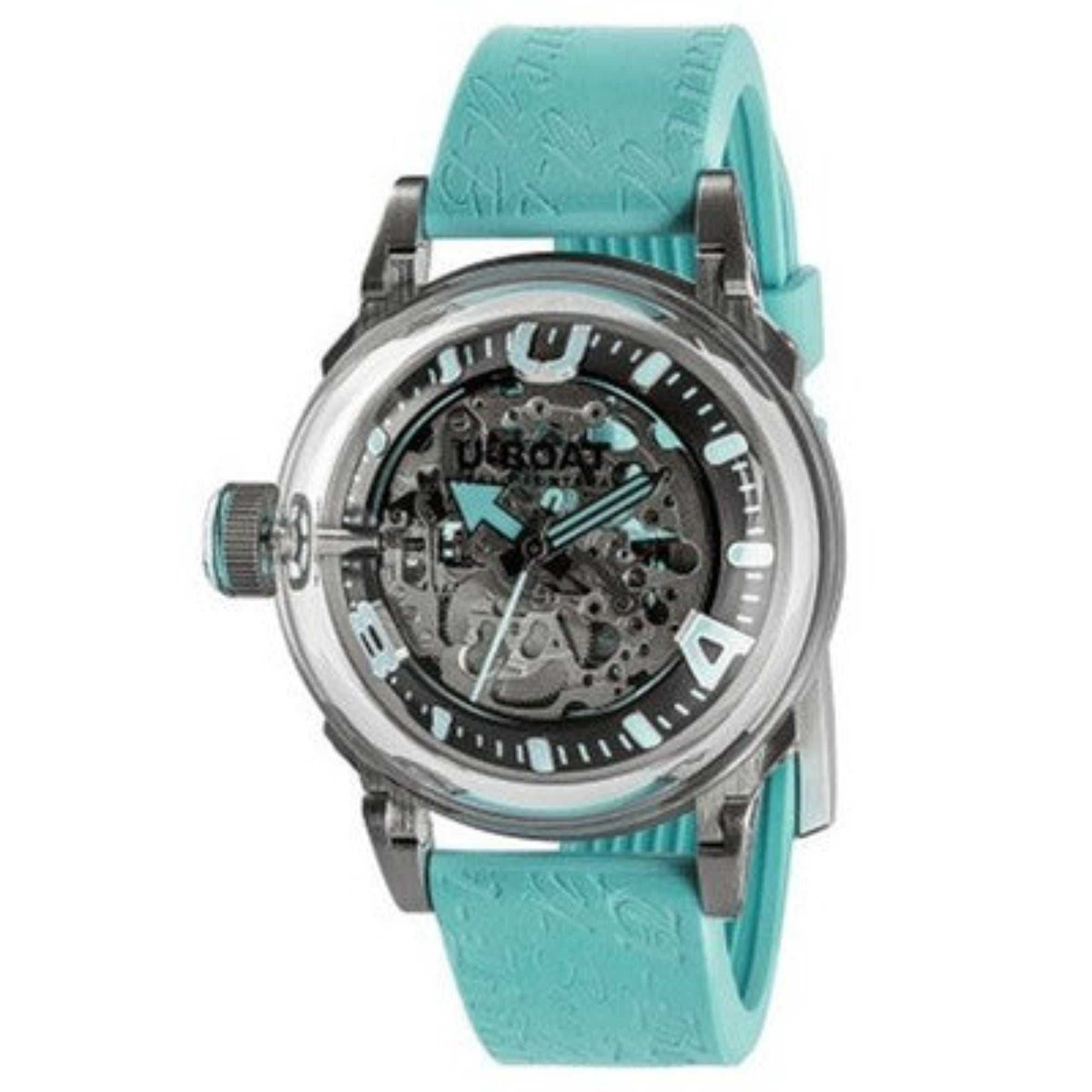 U-Boat U-65 Automatico Turchese 44mm 3345 Nuovo da Rivenditore Ufficiale - Bijoux Eclore