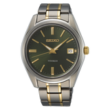 Seiko Essentials Quartz Green Dial Men's Watch SUR377P1