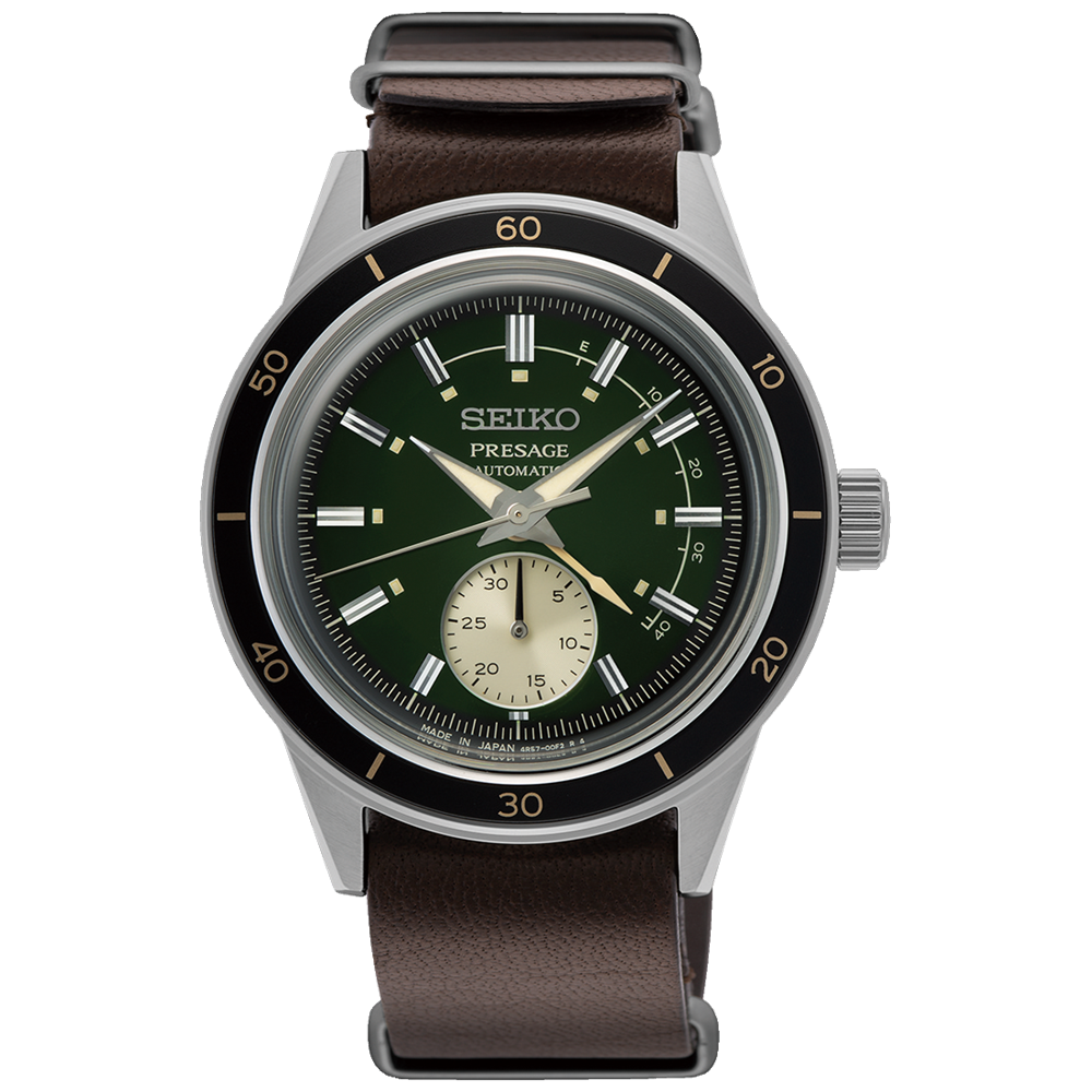 Seiko Presage Style60s Green Dial Automatic Mens Watch SSA451J1