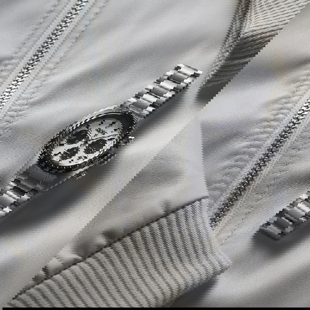 Seiko Stainless Steel Prospex Solar Chronograph Watch SSC813P1