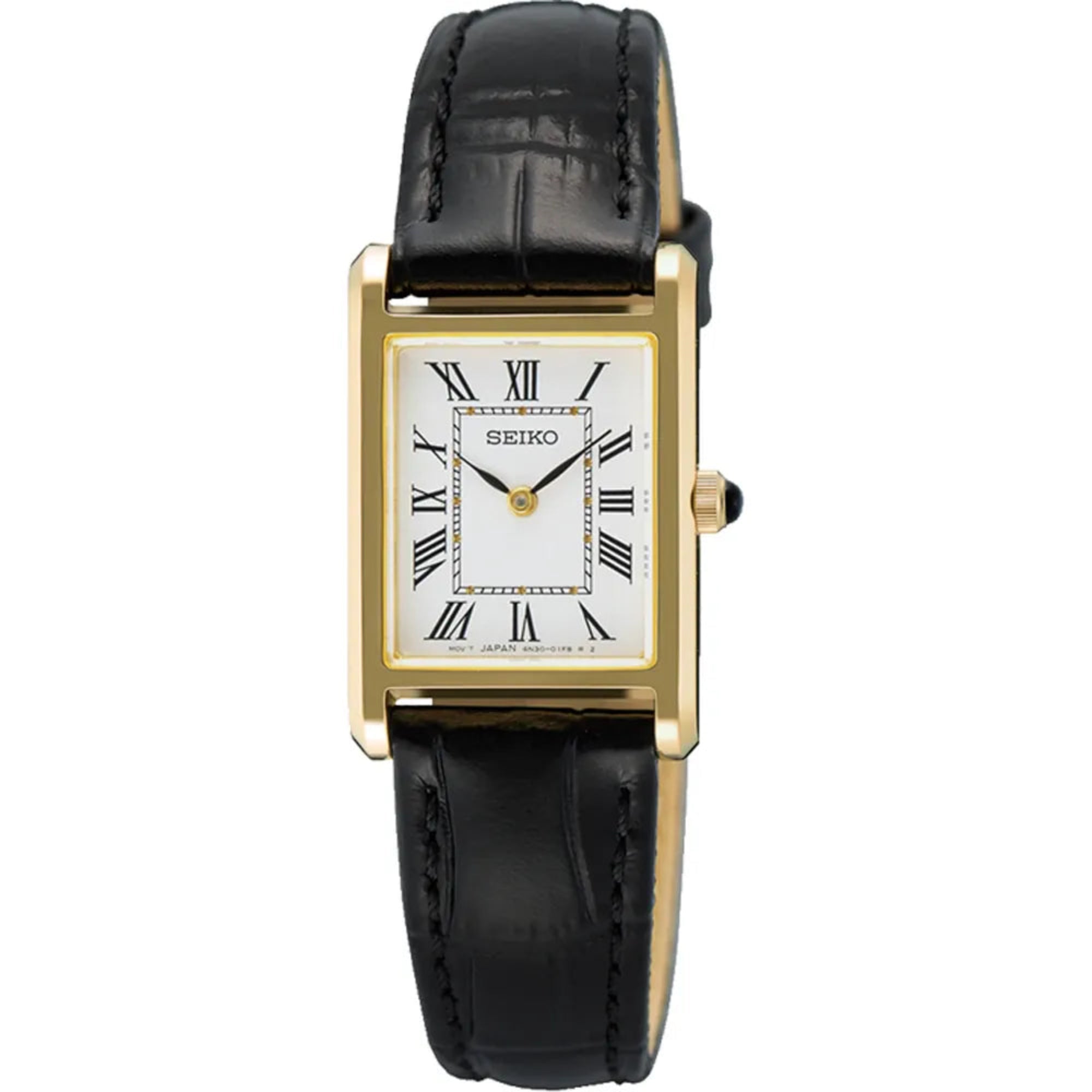 Seiko Classic Quartz White Dial Ladies Watch SWR108P1 - Bijoux Eclore