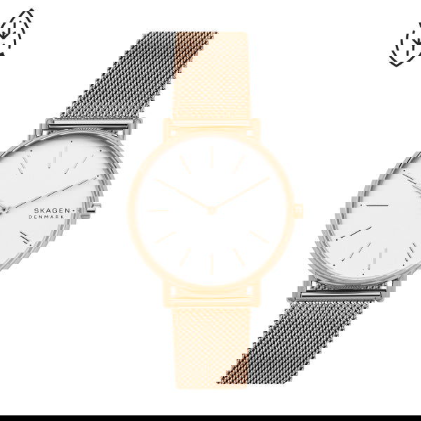 Skagen Ladies' Signatur Rose-Tone Steel-Mesh Watch SKW2784