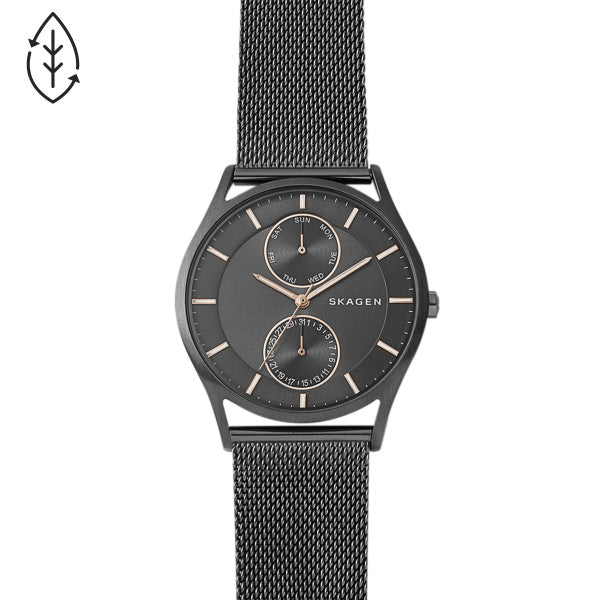 Skagen Men's Holst SKW6180 Black Stainless-Steel Quartz Watch SKW6180