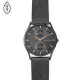 Skagen Men's Holst SKW6180 Black Stainless-Steel Quartz Watch SKW6180