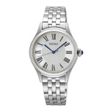 Seiko Classic Quartz White Dial Ladies Watch SUR609P1 - Bijoux Eclore
