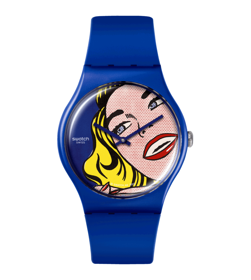 Swatch Art Journey Blue Unisex Silicone Strap Watch 2023 SUOZ352