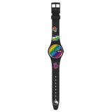 Swatch Bioceramic Flower Power Go With The Bow SO31B101