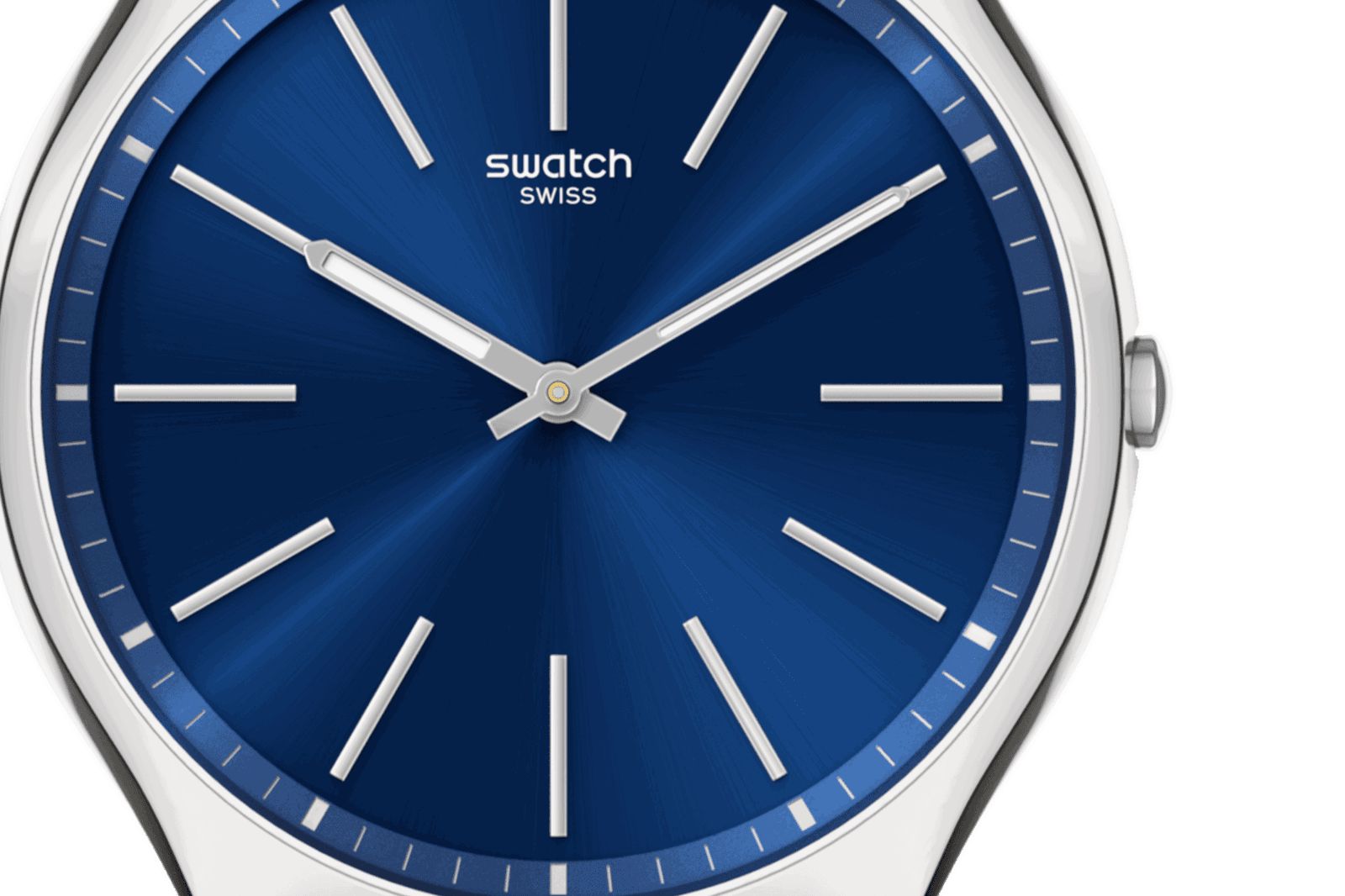 Swatch Formal Blue Dial Men's Watch SS07S125