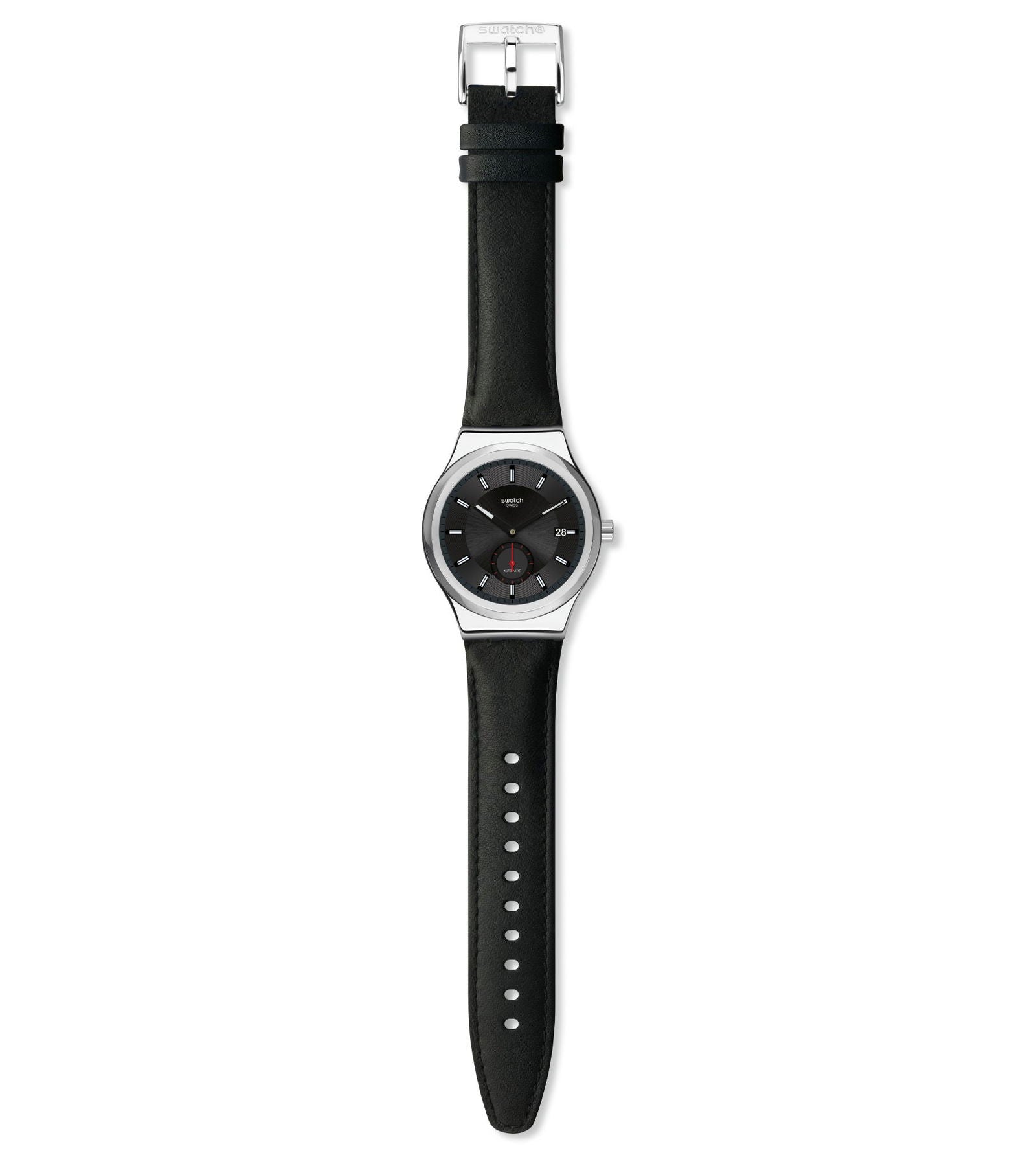 Swatch Petite Seconde Black Automatic Stainless Steel watch SY23S400