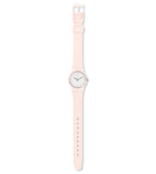 Swatch Pinkbelle White Dial Ladies Watch LP150