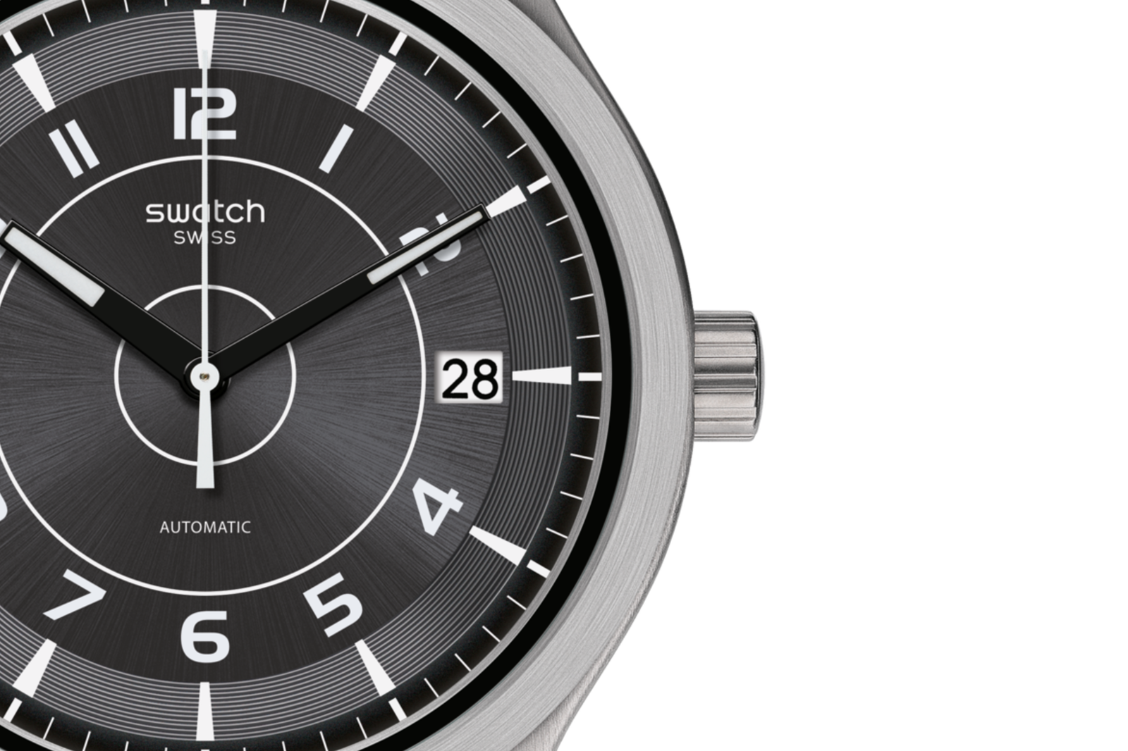 Swatch Sistem Meche Black Dial Men's Watch YIS418MB