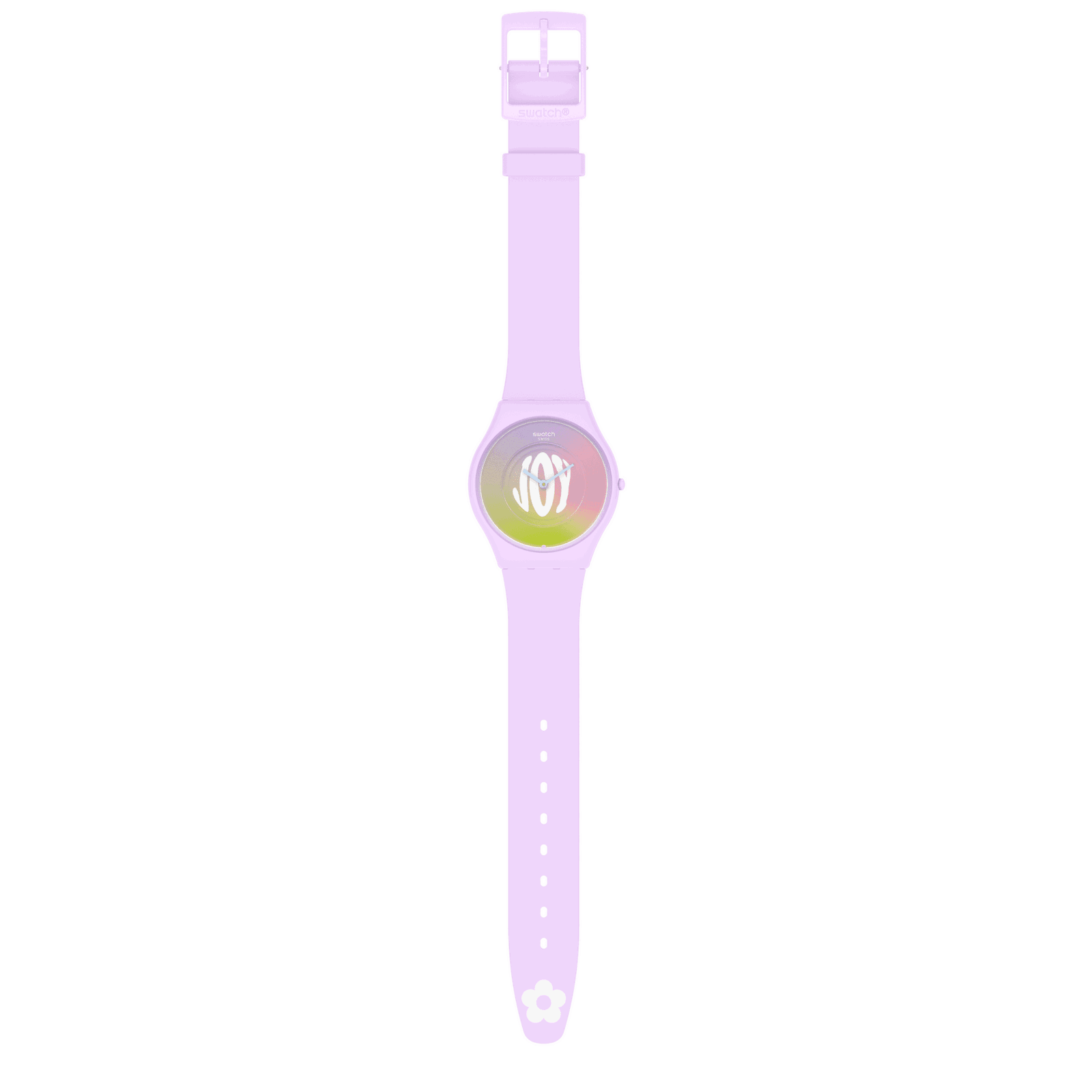 Swatch The June Collection Time For Joy White Dial Ladies Watch SS09V101