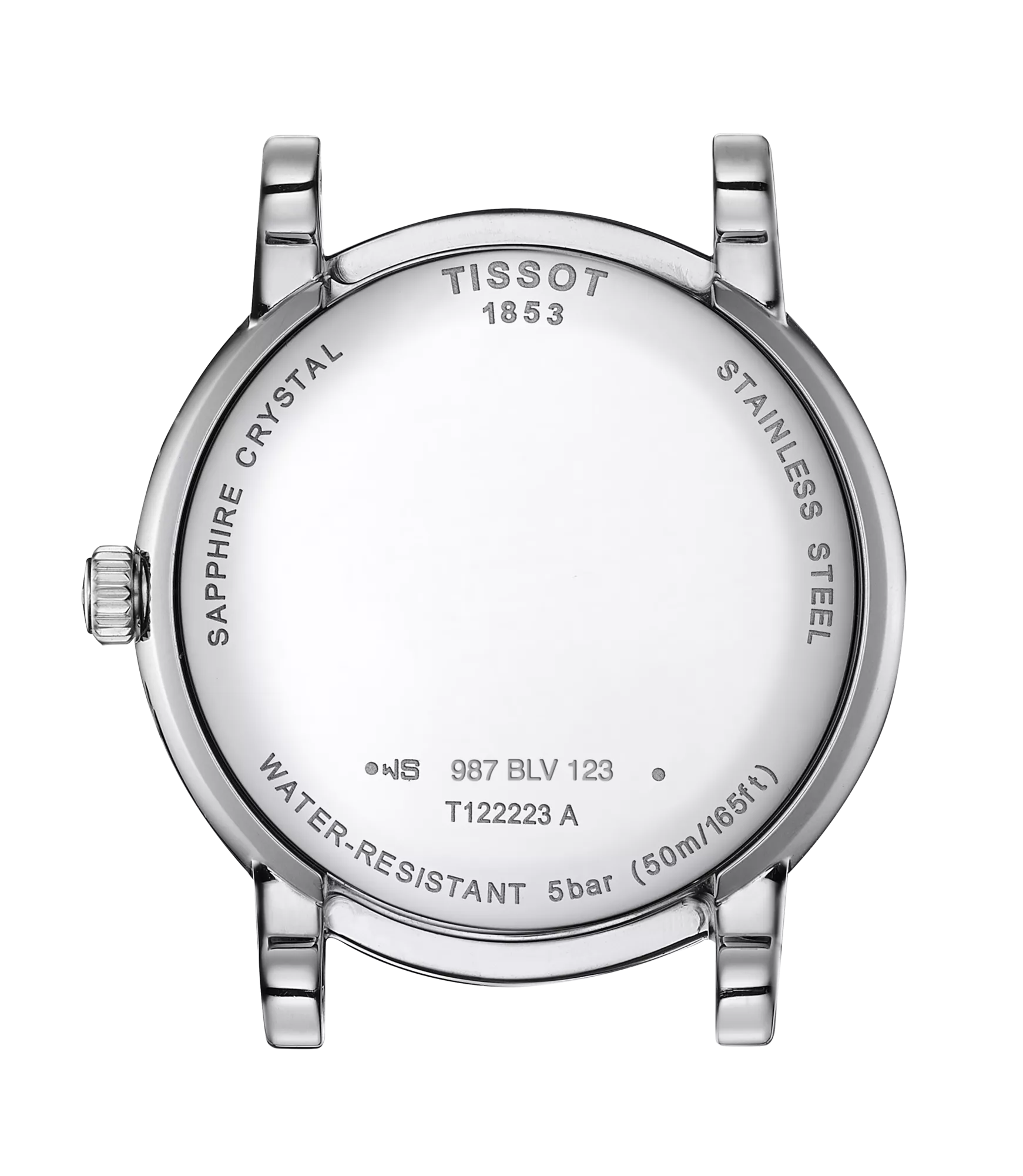 Tissot Carson Premium Lady Moonphase T122.223.16.353.00 - Bijoux Eclore