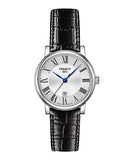 Tissot CARSON PREMIUM Lady White Dial LTHR Band Women's Watch T122.210.16.033.00