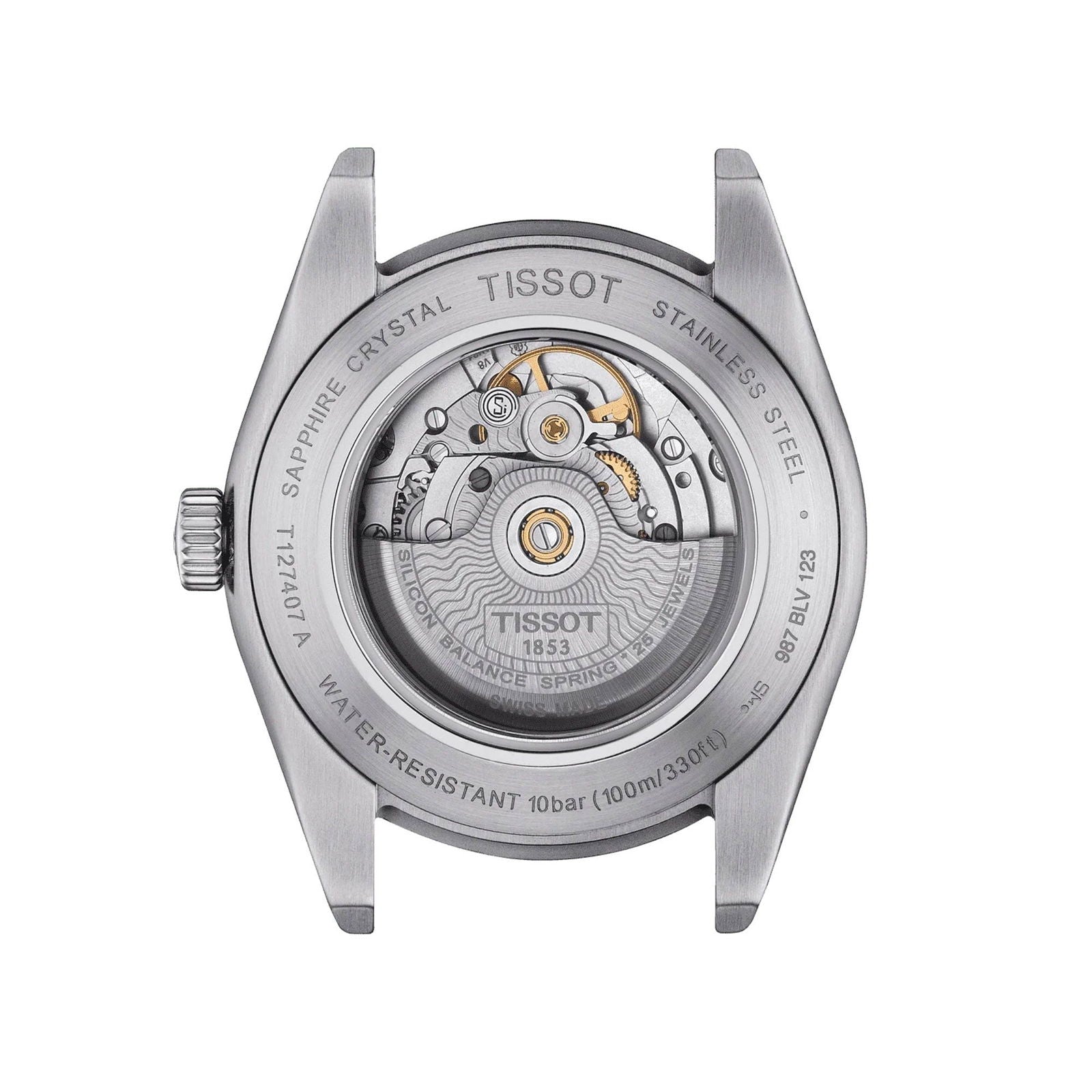 Tissot Gentleman Powermatic 80 Green Silicium T127.407.11.091.01