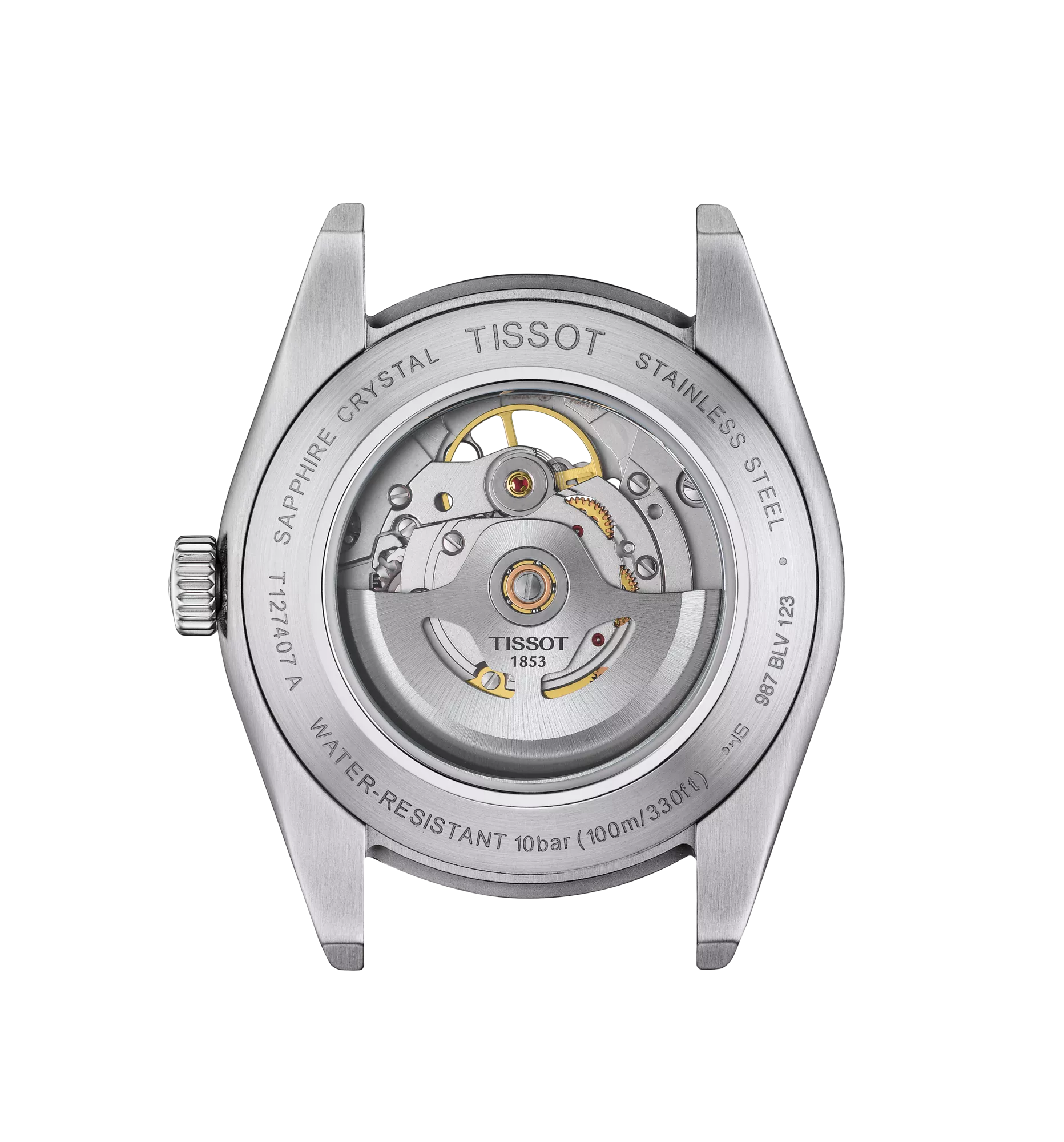 Tissot Gentleman Powermatic 80 Open Heart T127.407.11.081.00 - Bijoux Eclore