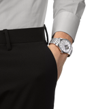 Tissot Le Locle Powermatic 80 Open Heart Silver-Tone Dial Stainless Watch T006.407.11.033.02 - Bijoux Eclore