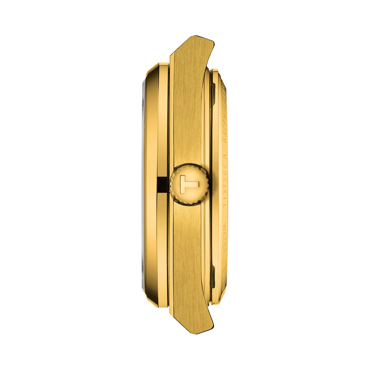 Tissot Powermatic 80 Champagne Dial Gold-Tone Stainless Steel T137.207.33.021.00 - Bijoux Eclore