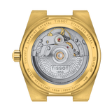 Tissot Powermatic 80 Champagne Dial Gold-Tone Stainless Steel T137.207.33.021.00 - Bijoux Eclore