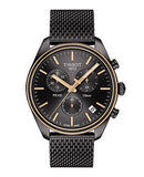 TISSOT PR 100 Chronograph Black Dial Mesh Band Men's Watch T101.417.23.061.00