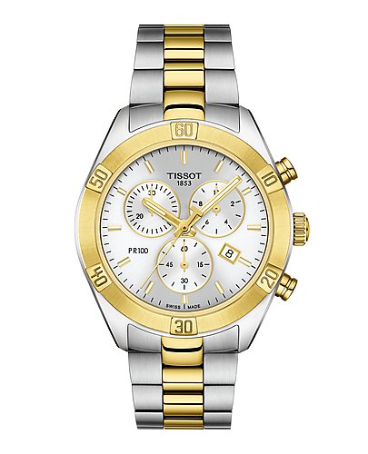 Tissot Pr 100 Sport Chic Chrono White Dial Women's Watch T101.917.22.031.00