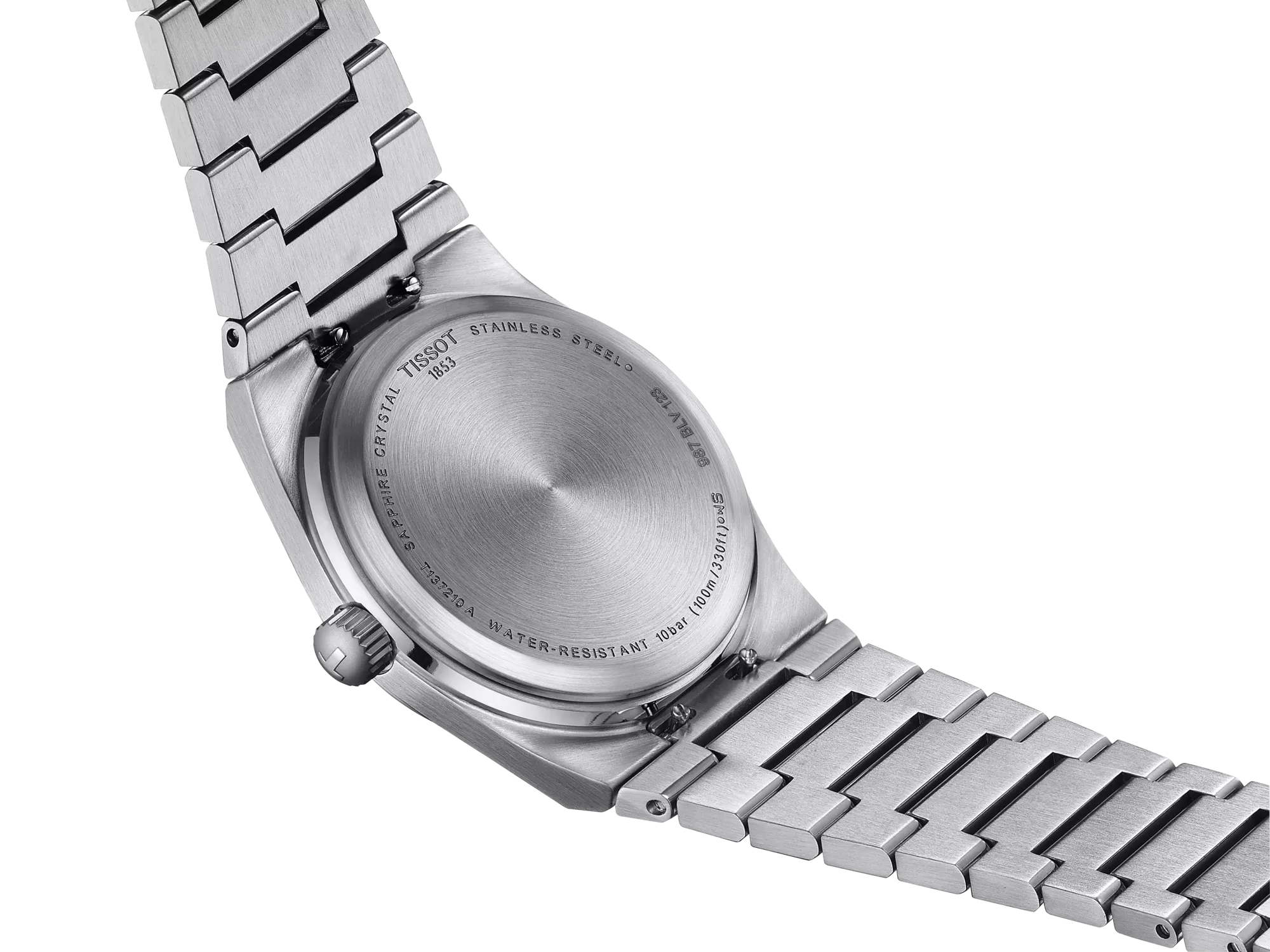 Tissot PRX Light Blue Dial and Stainless Steel Bracelet Watch T137.210.11.351.00 - Bijoux Eclore