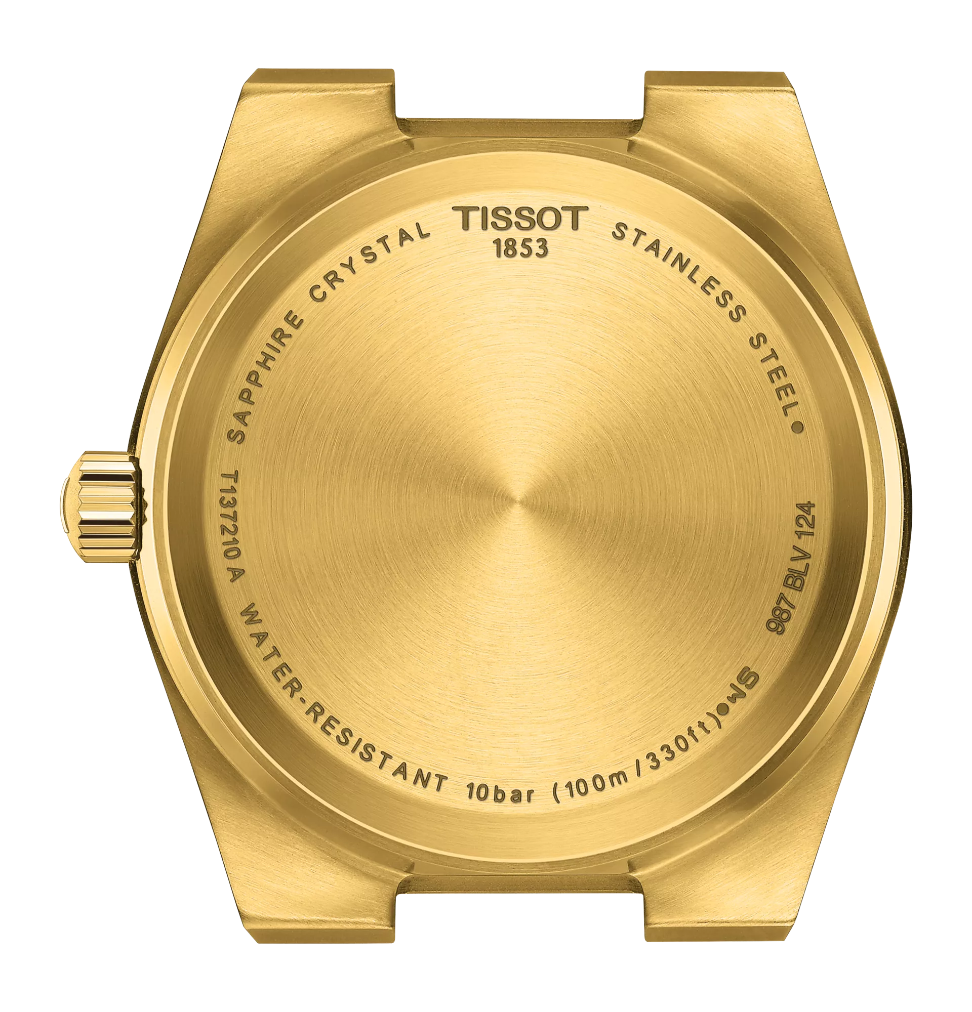 Tissot PRX Yellow Gold PVD Bracelet Watch T137.210.33.021.00 - Bijoux Eclore
