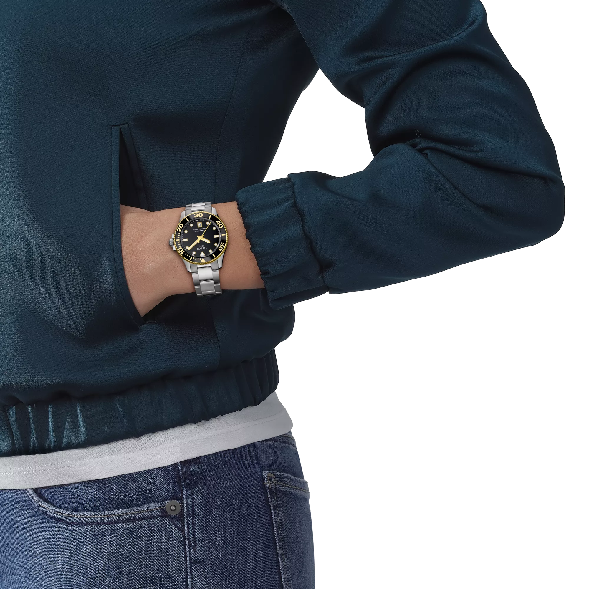 Tissot Seastar 1000 36mm Black Dial Unisex Watch T120.210.21.051.00 - Bijoux Eclore