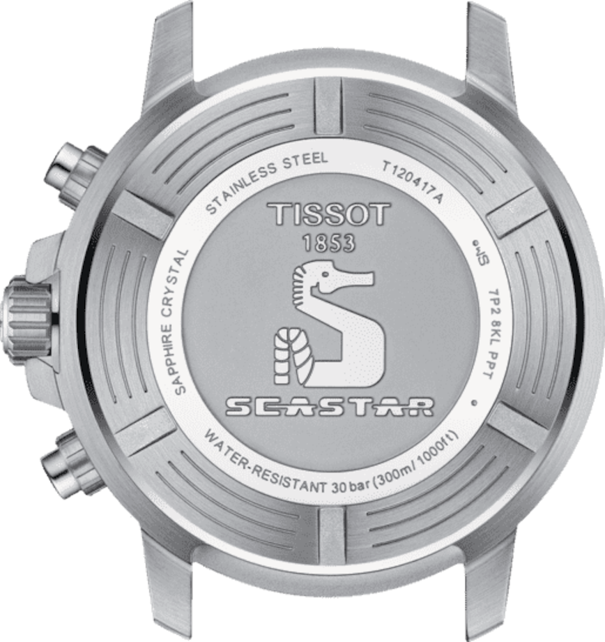 Tissot Seastar 1000 Chronograph Quartz Grey Dial Men's Watch T120.417.17.081.01