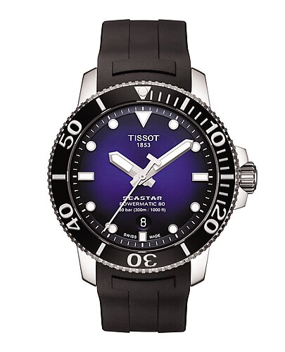 Tissot Seastar 1000 Powermatic 80 Blue Dial Men's Watch T120.407.17.041.00