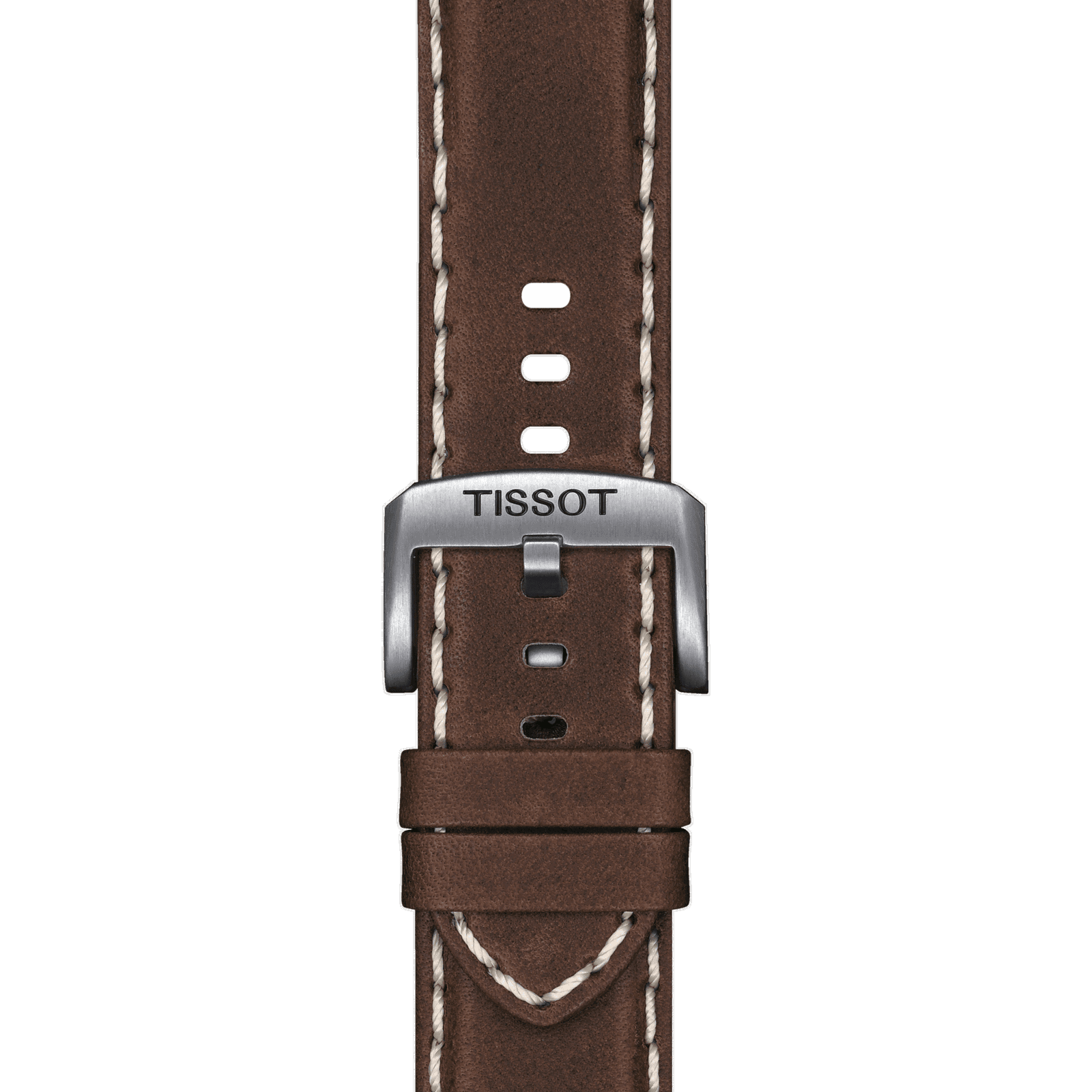 Tissot Supersport Chrono Blue Dial Brown Leather Strap Watch T125.617.16.041.00