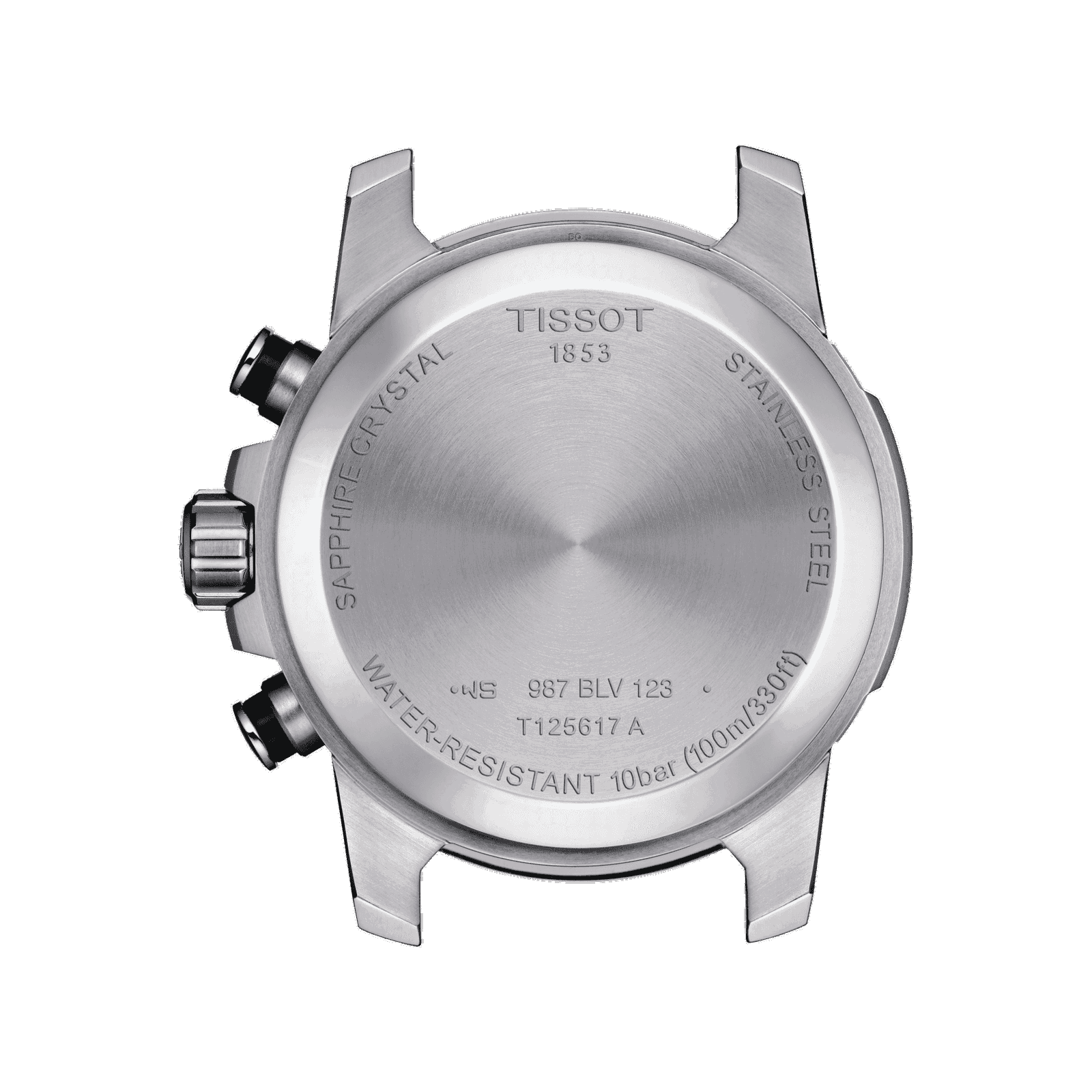 Tissot Supersport Chrono Blue Dial Brown Leather Strap Watch T125.617.16.041.00