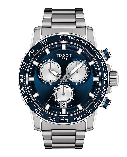 Tissot Supersport Chrono Blue Dial Men's Watch T125.617.11.041.00