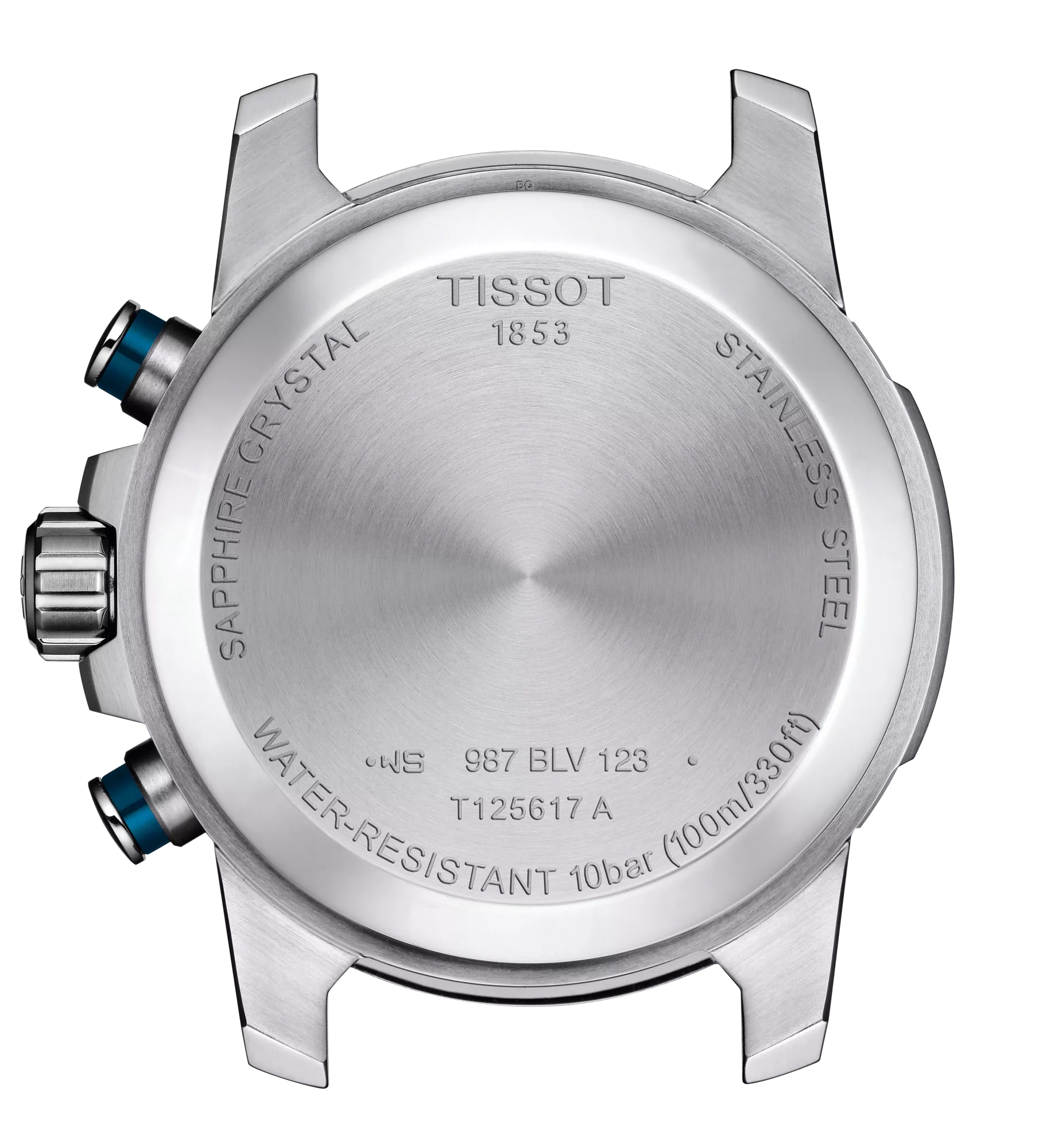 Tissot Supersport Chrono Blue Dial Men's Watch T125.617.11.041.00 - Bijoux Eclore