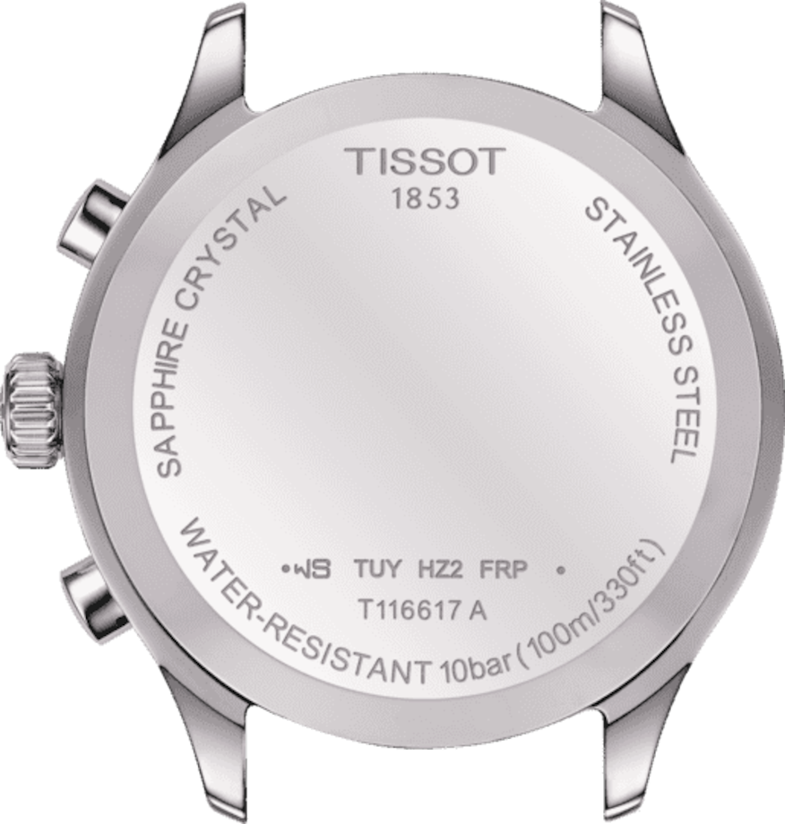 Tissot Supersport Chrono Xl Classic Brown Leather Strap Watch T116.617.16.092.00