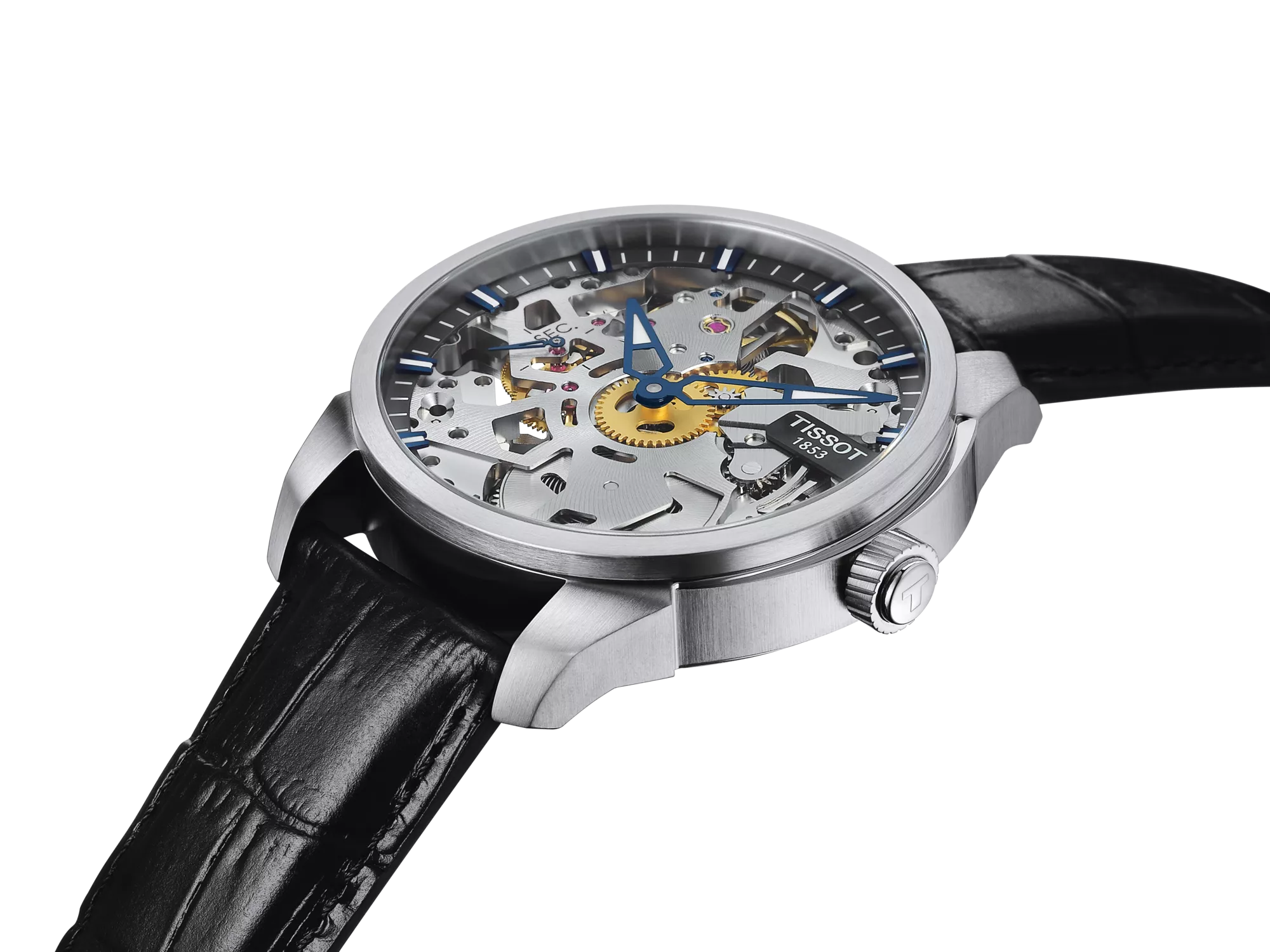 Tissot T-COMPLICATION SQUELETTE MECHANICAL Men's Watch T070.405.16.411.00 - Bijoux Eclore