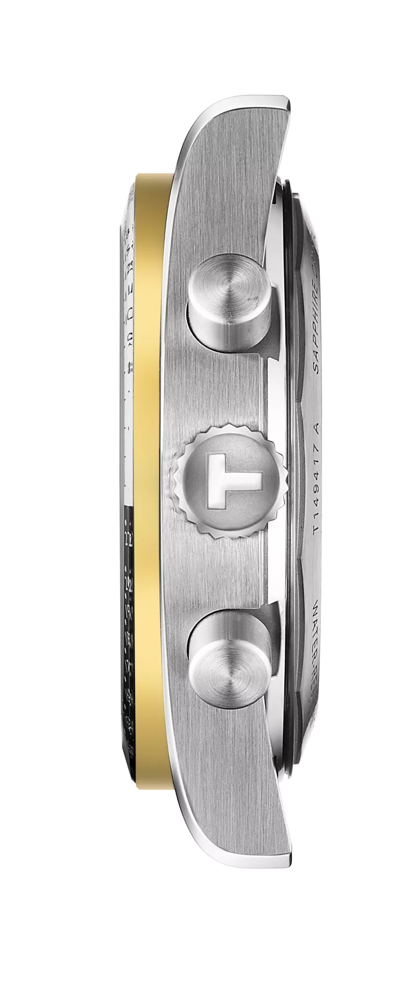 Tissot T-Sport PR516 Chronograph Black Dial Two-Tone Stainless Steel Watch T149.417.22.051.00 - Bijoux Eclore