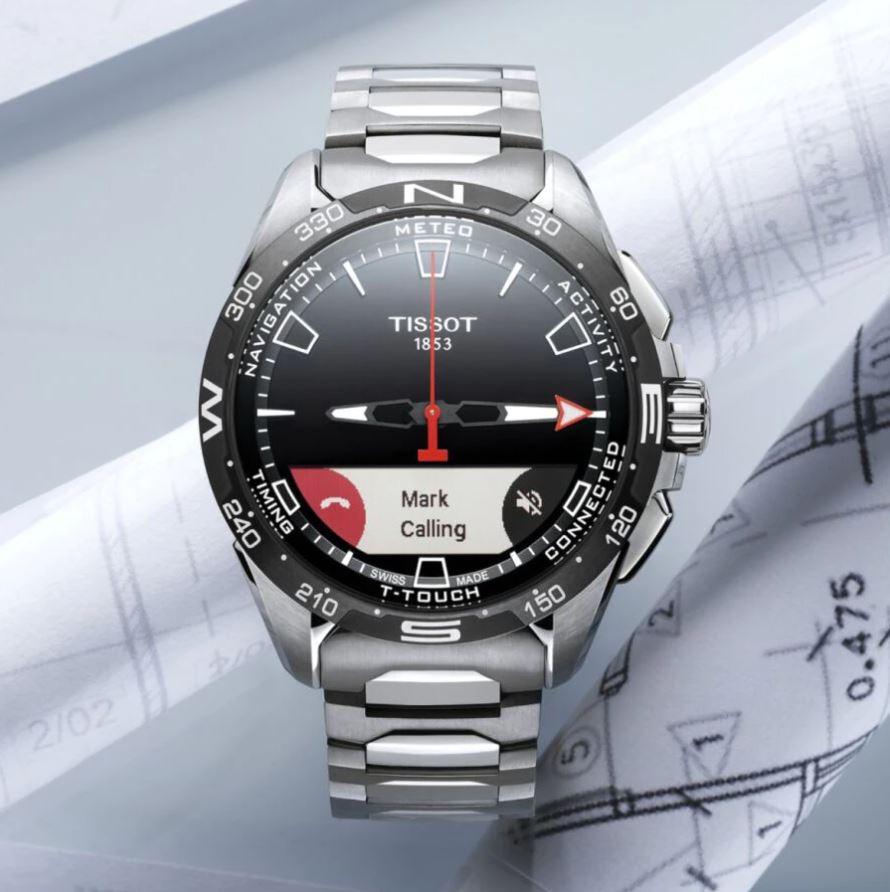 Tissot T-touch Connect Solar Analog-digital Black Dial Mens watch T121.420.44.051.00