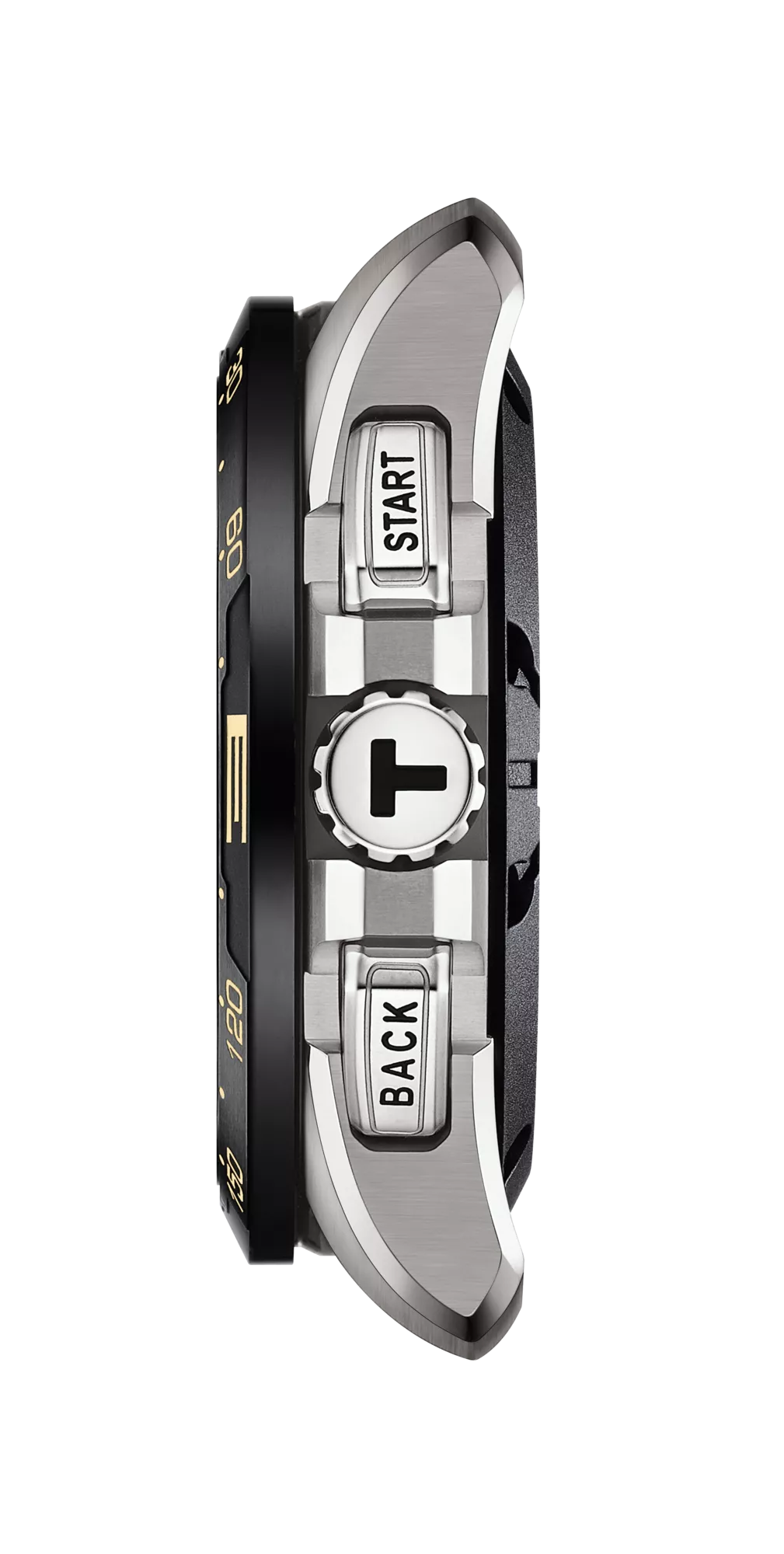 Tissot T-Touch Connect Solar Black Dial Beige Leather Strap Watch T121.420.47.051.07 - Bijoux Eclore